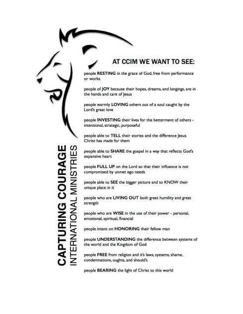 AT CCIM we want to see